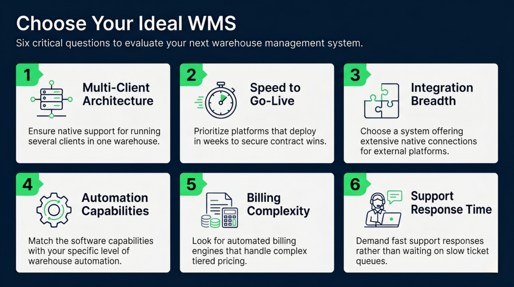 How to choose your wms infographic guide